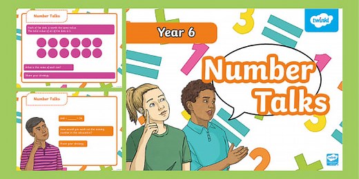 Year 6 Number Talks PowerPoint