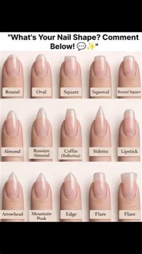 💅 Find Your Perfect Nail Shape – Trendy Guide for Every Style ✨ #youtubeshorts#nailbook#trending #yt