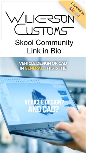 Nate Wilkerson on Instagram: "I’m launching a Skool community for mastering SolidWorks vehicle design and CAD! FREE ACCESS gets you: • 7+ hours of Design Docuseries walking through my custom off-road vehicle design process. • Access to our Community Feed to share your builds. • Access to the Ask Section for direct help with your design roadblocks—it’s way better than DMs! $5/Month Upgrade: Unlock the full Classroom Tutorials with detailed, real-time SolidWorks lessons. This is professional tutor