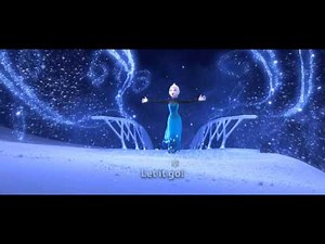 映画「アナと雪の女王」 Frozen Let It Go Sing Along Version #Frozen #Let It Go