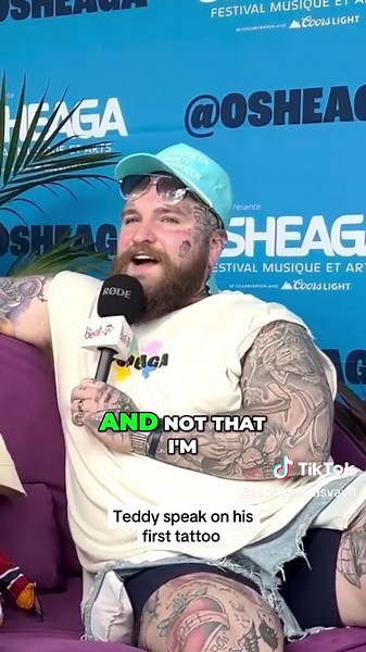 Teddy Swims Reflects on His First Tattoo Experience