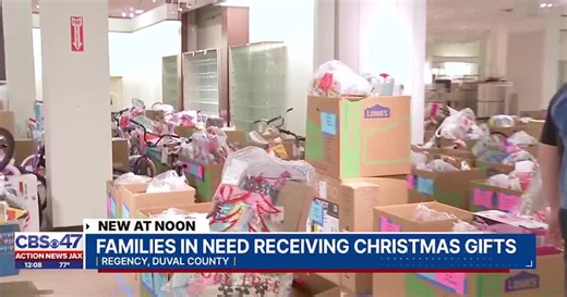 ‘It’s a blessing:’ Local families in need receive Christmas gifts through the Salvation Army’s Angel Tree distribution