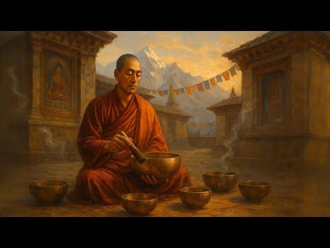 Tibetan Singing Bowls & Throat Singing — Deep Himalayan Meditation & Healing Music (1 hours)