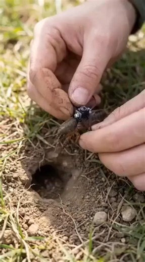 Mole Cricket POV: Real Camera Journey Inside a Hidden Underground Colony