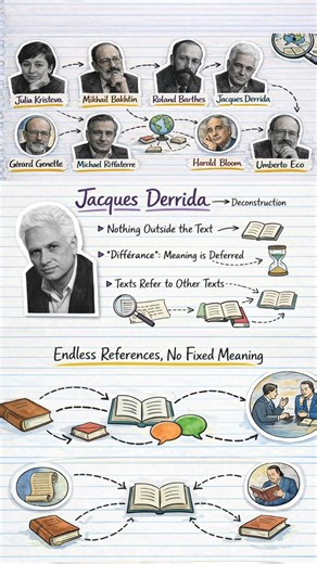 Who was Jacques Derrida? | Intertextuality Explained