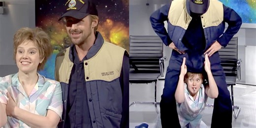 Watch Ryan Gosling & Kate McKinnon reprise their iconic ‘Close Encounter’ sketch, we're CACKLING