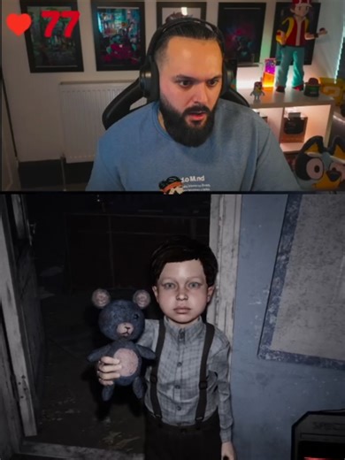 With the new map came a new ghost model, and a *lot* of new scares, including several new events. We opted to not tell our Creators anything about the events, or how to stop them. Here's @shino_b_streams going through the 7 stages of grief trying to figure out what he's supposed to do to get little Henry to not-hunt him following the