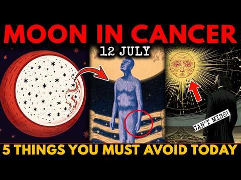 MOON ENTERS CANCER — 5 Things You Must AVOID Before This Energy Shifts!✨ 13 JULY 2026!