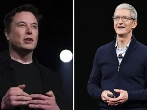 Elon Musk meets Apple CEO Tim Cook, deletes his tweet about war with Apple