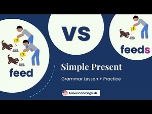 Simple Present + Practice I Grammar Lesson | American English for Adult Beginners