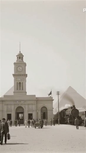 Old Giza 1950 | Ancient Egypt City of Pyramids | Rare Historical Footage