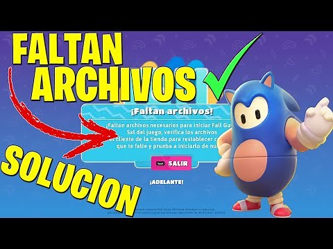 ✅4 SOLUCIONES FUNCIONALES🚀 ERROR FALTAN ARCHIVOS EN FALL GUYS *FACIL* ERROR INICIO DE SESION