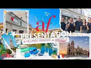 ☀️Présentation de l'Alliance Française de Marseille🌊🐚