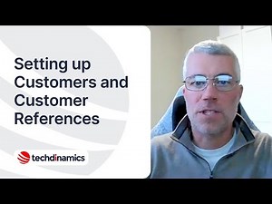 techTALK: Episode 15 - Setting up customers and customer references