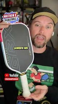 🏓 Gearbox's Gen 3 Is DIFFERENT! 💥 #gearbox #gearboxgbxpower #gbxpowerpaddle #pickleball