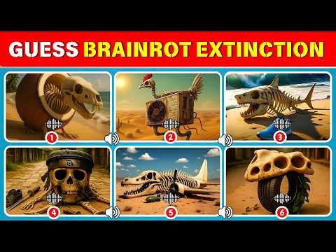 Guess the BRAINROT MEME (2025–2060) 😍 | Brainrot Extinction x Tralalero🦈Burbaloni🥥Luliloli💣