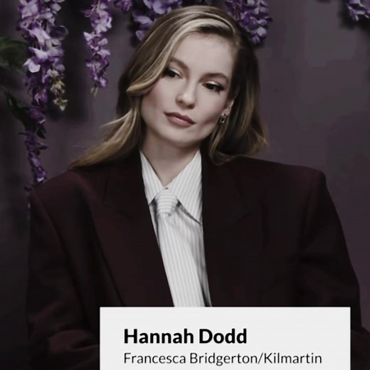 Hannah Dodd Francesca Bridgerton Edit Clips