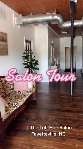 Salon Tour at The Loft Hair Salon in Fayetteville, NC