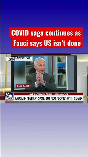 Fauci’s ‘unending media blitz:’ US ‘not done’ with COVID #shorts
