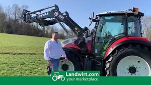 Günter von Schwarzmayr Landtechnik GmbH hat hier einen Steyr 4085 Kompakt ET Profi. Wie gefällt euch der Traktor? Mehr Infos: https://www.landwirt.com/gebrauchte,2011518,Steyr-4085-Kompakt-ET-Profi.html | landwirt.com