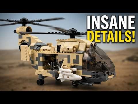 LEGO GI JOE Tomahawk | The Details Are Insane