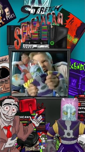 Who Remembers Stretch Screamers?? #90snostalgia #horrortoys #90stoys #cooltoys