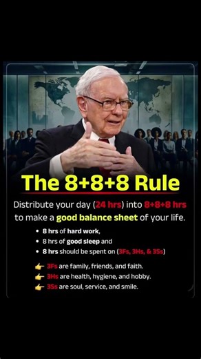 The 8+8+8 Rule That Can Change Your Life Forever #successmindset #negativethinking #thoughts