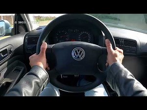 Volkswagen Golf IV 1.6 top speed ( 200 km/h ) German autobahn