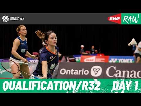 YONEX Canada Open 2026 | Day 1 | Court 1 | Qualification/Round of 32