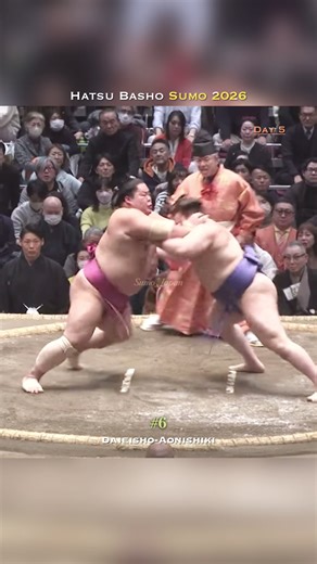 2026.01.15 HATSU BASHO SUMO 2026 Day 5 #相撲 #大相撲 #sumo #sumowrestling #fyp