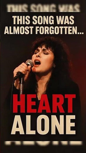 This Song Was Almost Forgotten… Until Heart Made It Legendary #heart #alone #80smusic #classicrock