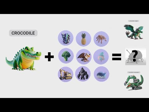 Crocodile Evolution 🐊⚡ Mixing Animals to Create New Hybrid Creatures