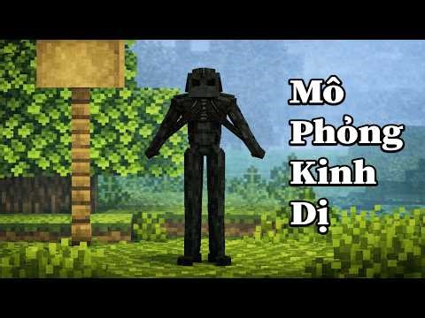 Tôi Đã Chơi MOD Mô Phỏng Kinh Dị Nhất Minecraft 😱