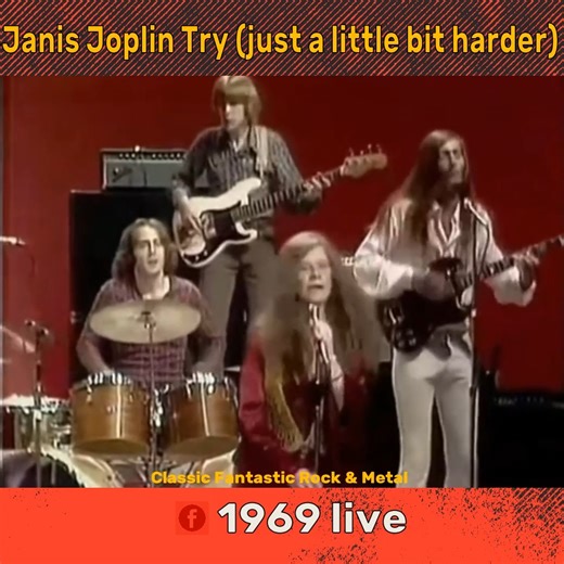 Janis Joplin Try (just a little bit harder) | Classic Fantastic Rock and Metal