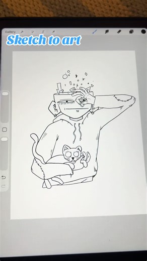 More art coming, along with my derpy cards! Let’s grow the family! #art #digitalart #sketchtok #derpyart