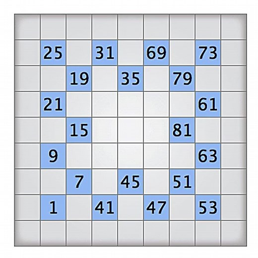 Numbrix 9 – November 21