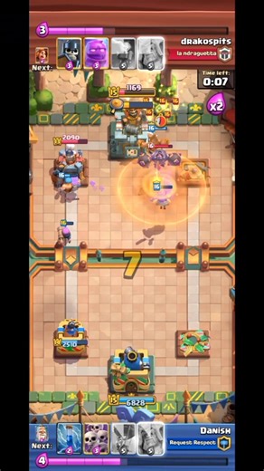 Wizard Combo That Destroys Everything 💥 | Clash Royale Pro Trick #shorts