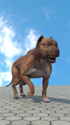 Pacman vs Pitbull ! 😱🐕(must see END)
