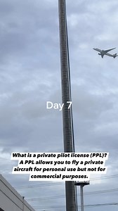 7.3K views · 143 reactions | Day 7 - What is a PPL (Private Pilot License)? You can earn it with a minimum of 40 flight hours, but don’t expect to be hired with just a PPL. It’s primarily for personal or recreational flying, not commercial work. #pilotjourney #fitnessgoals #buildinghabits #fitness #health #wellness #aviation #airplane #avgeek #manulife | The Financial Aviator | Facebook