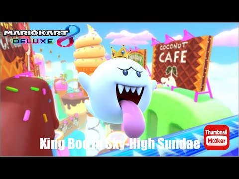 Mario Kart 8 Deluxe: King Boo in Sky-High Sundae