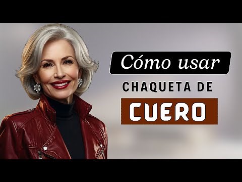 🧥 How to wear a LEATHER JACKET | Stylish Women Over 60 💫