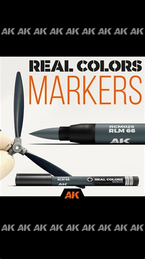 𝗥𝗖 𝗠𝗔𝗥𝗞𝗘𝗥𝗦 🖍 A brief introduction to our RC MARKERS by our colleague Daniel Zamarbide Have you ordered your markers yet? 😍 ------ Breve introducción a nuestro RC MARKERS de la mano de nuestro compañero Daniel Zamarbide Has pedido ya tus Real Color Markers? 😍 | AK-Interactive