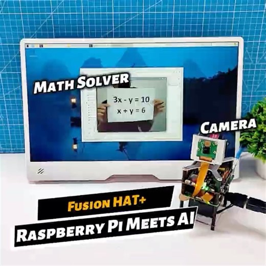 Raspberry Pi 5 Meets AI: Meet Fusion HAT+ 🤖#raspberrypi #artificialintelligence #computervision