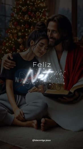 Fala comigo, Jesus on Instagram: "✨ F E L I Z N A T A L ✨ #viral #jesus #amor #natal #instagram"