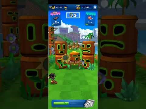 Sonic Dash (Android) Shadow Gameplay