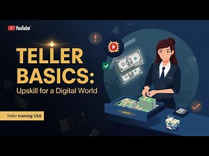 Teller Basics: Upskill for a Digital World | Bank Teller Training 2025 (Jay Get It)