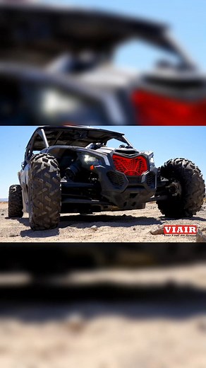 fun fact - since a UTV requires less air than a vehicle, most UTVs will only require a single compressor. #singlecompressor #utv #sidebyside #bagged | VIAIR Corp. - High Performance Compressors