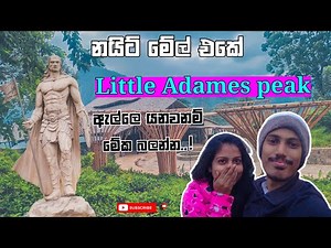 Journey to little adam's peak in Badulla night mail train | නයිට් මේල් එකෙන් ලිට්ල් ඇඩම්ස් පීක් 😎🔥