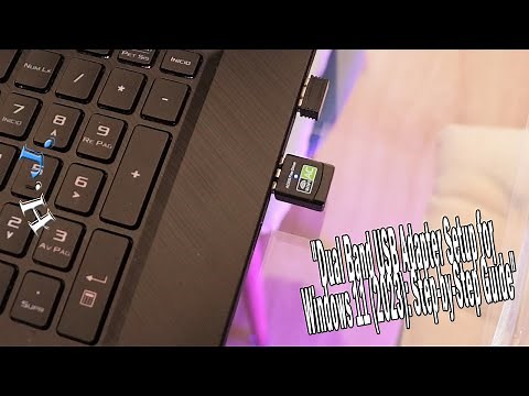 Dual Band USB Adapter Setup for Windows 11 (2023): Step-by-Step Guide