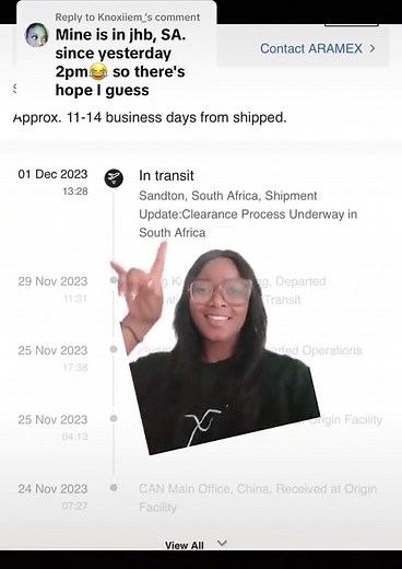 Shein Delivery Process in South Africa